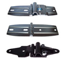 Roll-up door hinges